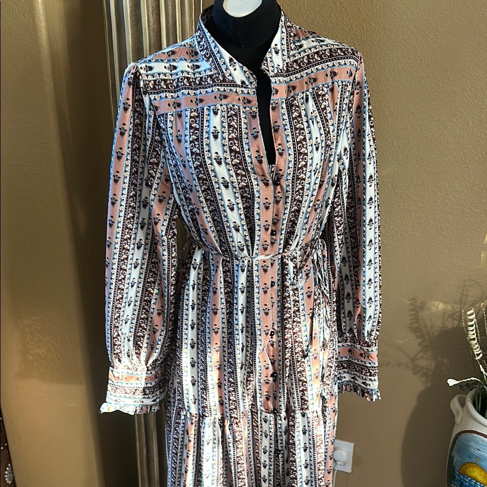 Long sleeve maxi dress